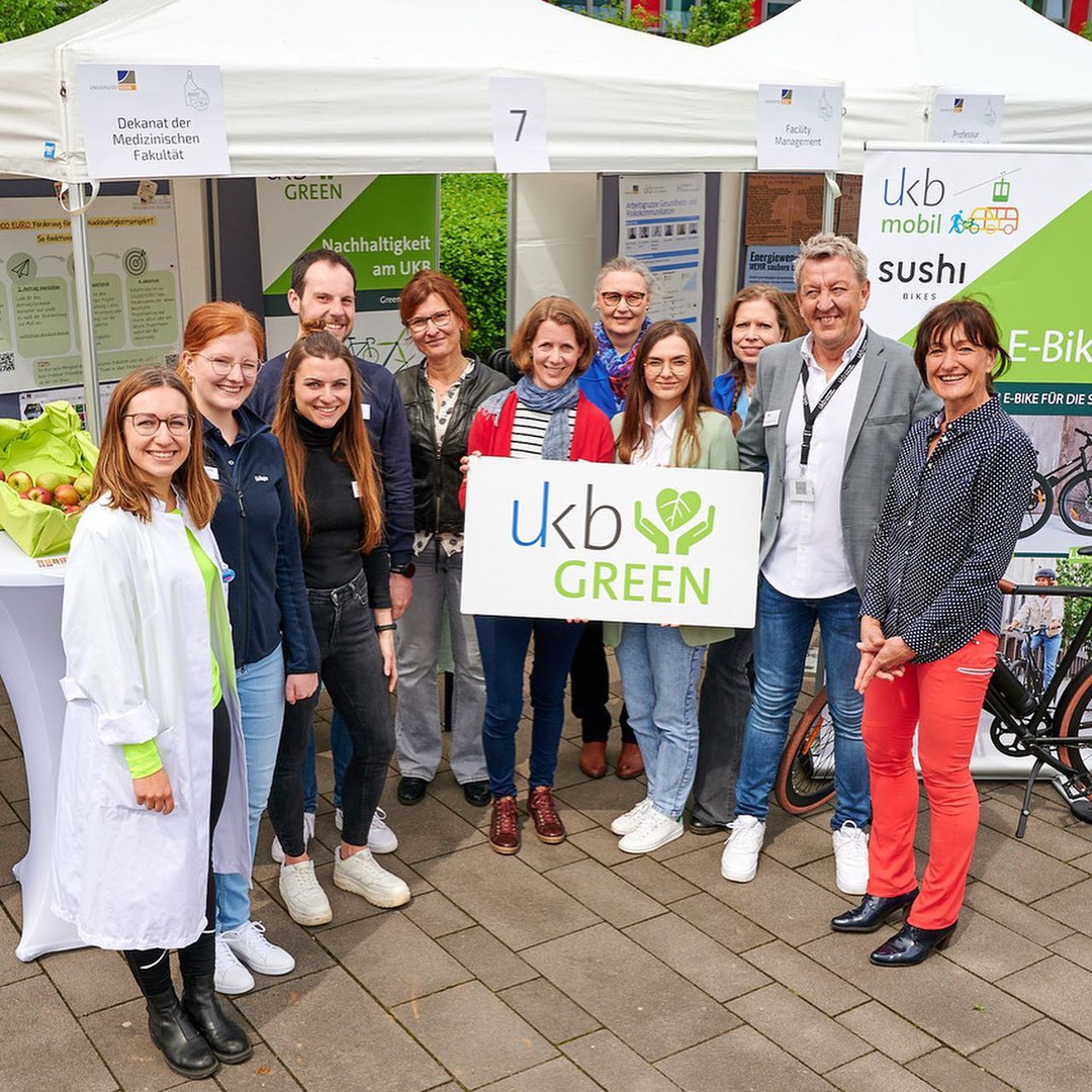 Das Medizinische Dekanat und UKB zu Gast am Tag der Nachhaltigkeit der Universität Bonn.