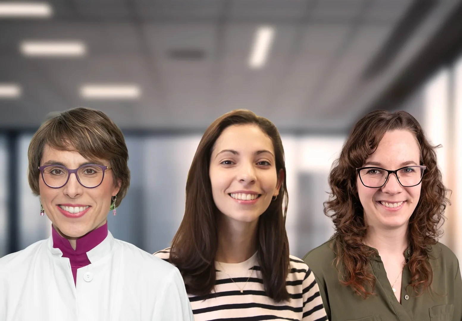 B-Zell-Depletionstherapien - (v. li) Prof. Dr. Anne-Katrin Pröbstel, Dr. Tradite Neziraj und Dr. Elisabeth Pössnecker haben herausgefunden, dass diese Multiple Sklerose-Therapie schützende Immunzellen des Darms nutzt und so zu einem besseren Krankheitsverlauf beiträgt.