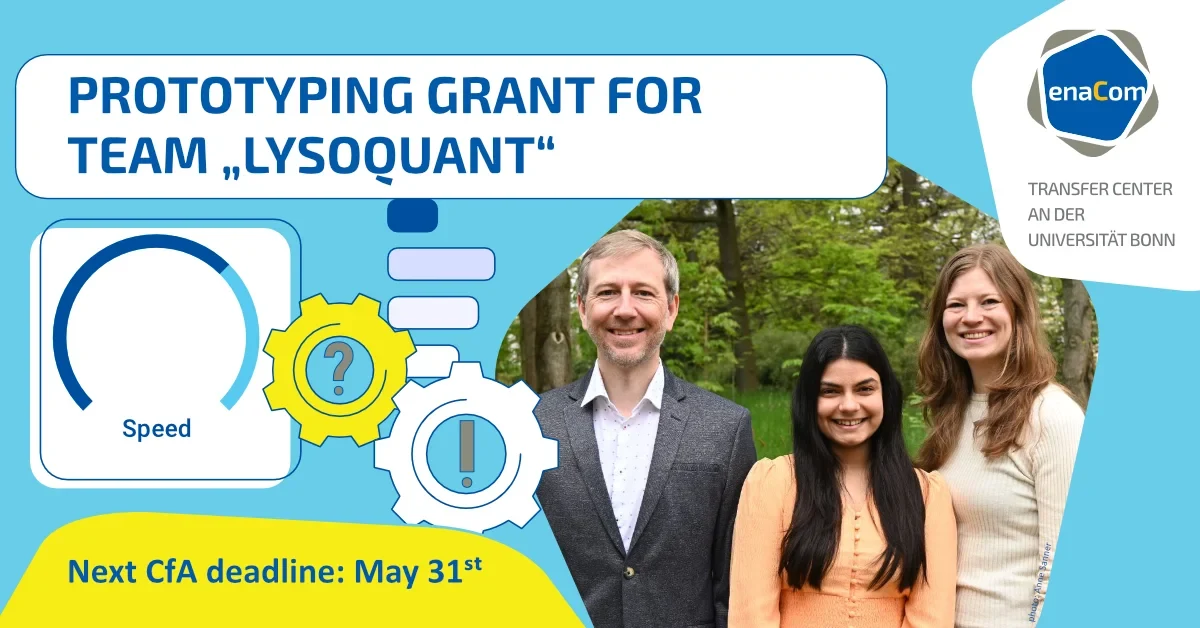 Prototypisierungsgrant für Team LysoQuant