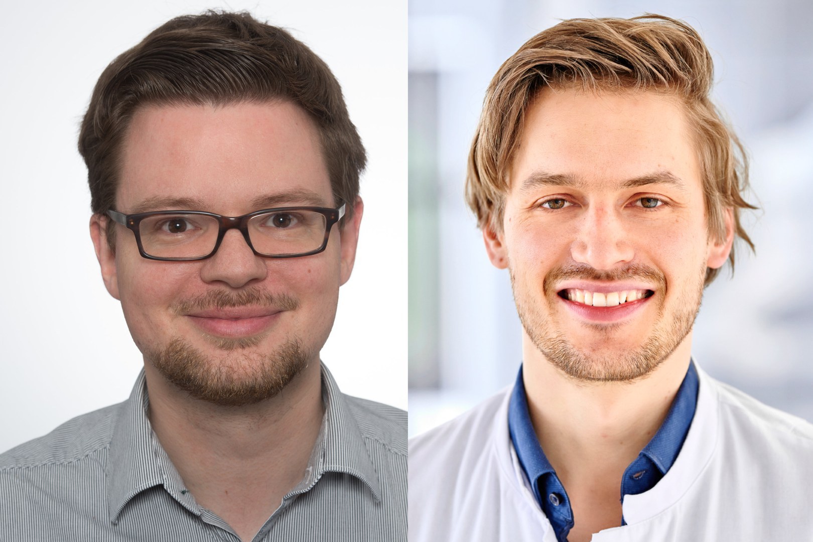 Erster TRA-Preis - Prof. Dr. Thomas Schultz (li.) und Privatdozent Dr. Theodor Rüber.