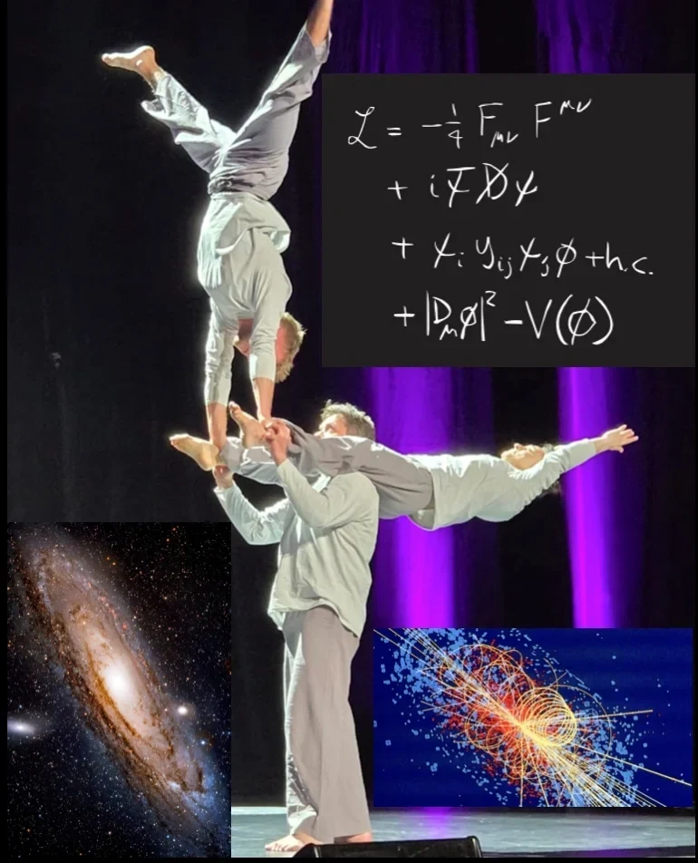 Professor Alexander Lenz (Universität Siegen) vom Exzellenzcluster „Color meets Flavor“ - wird beim ersten Vortrag von „Wissenschaft im Theater“ Quantencomputing erklären – unterstützt von akrobatischen Einlagen mit seiner Familie.