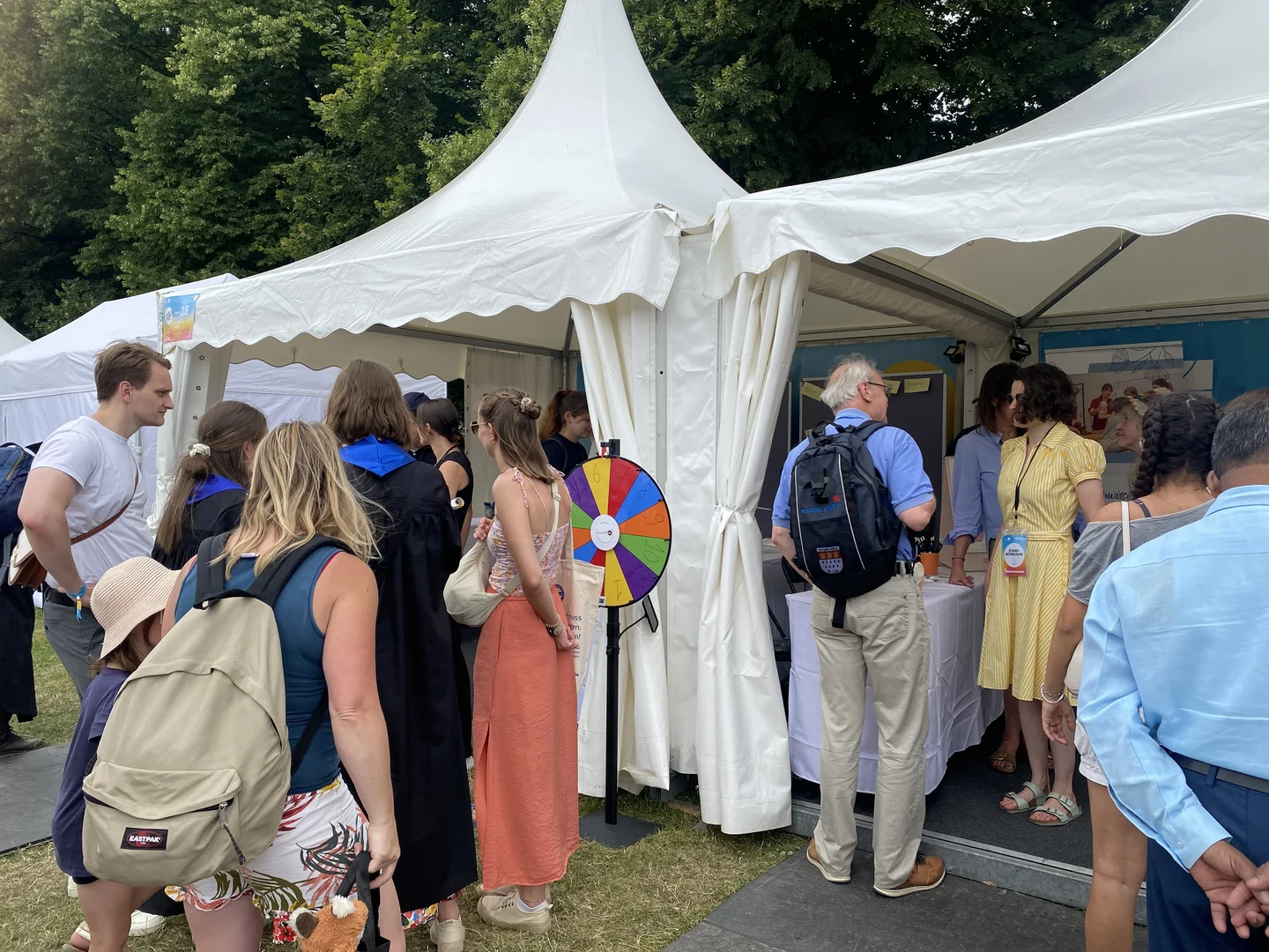 Die Besuchenden haben die Info- und Aktionsangebote gut genutzt