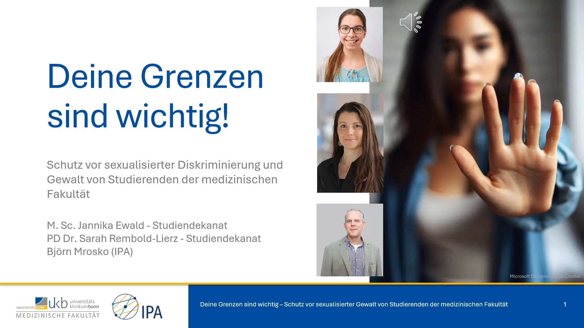 VIDEO - Deine Grenzen sind wichtig!