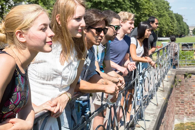 Neu angekommene Studierende