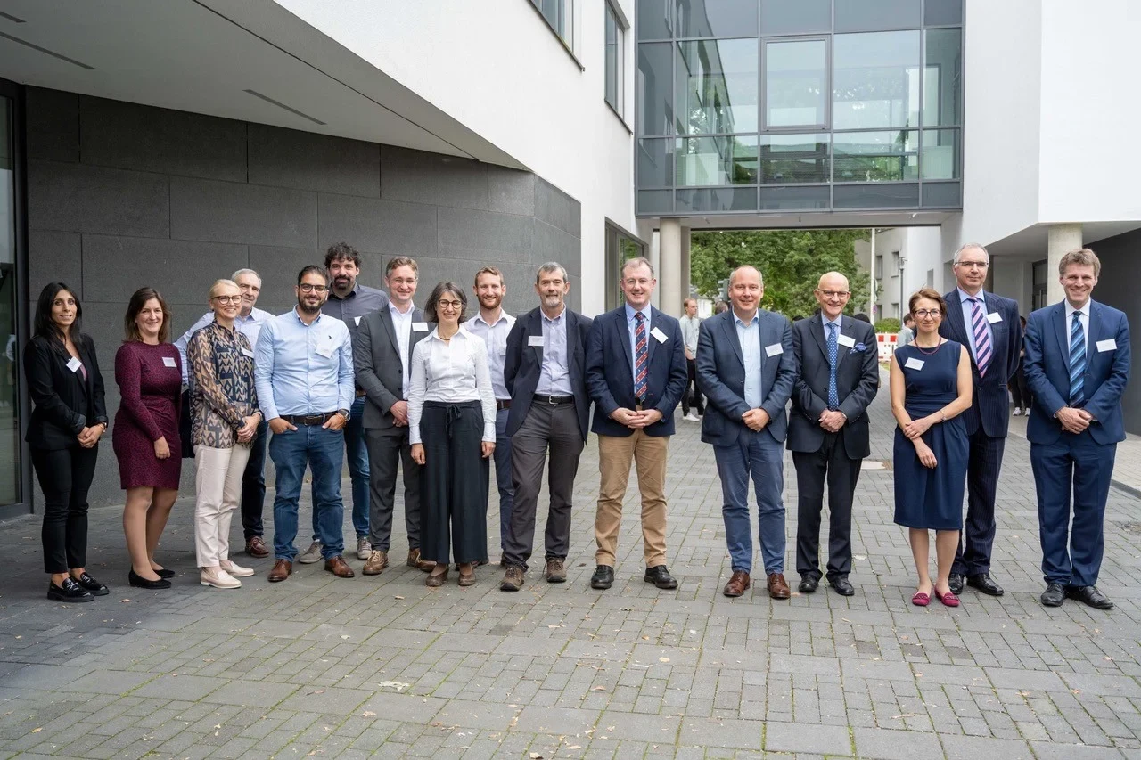 The delegations from the Universities of St Andrews and Bonn