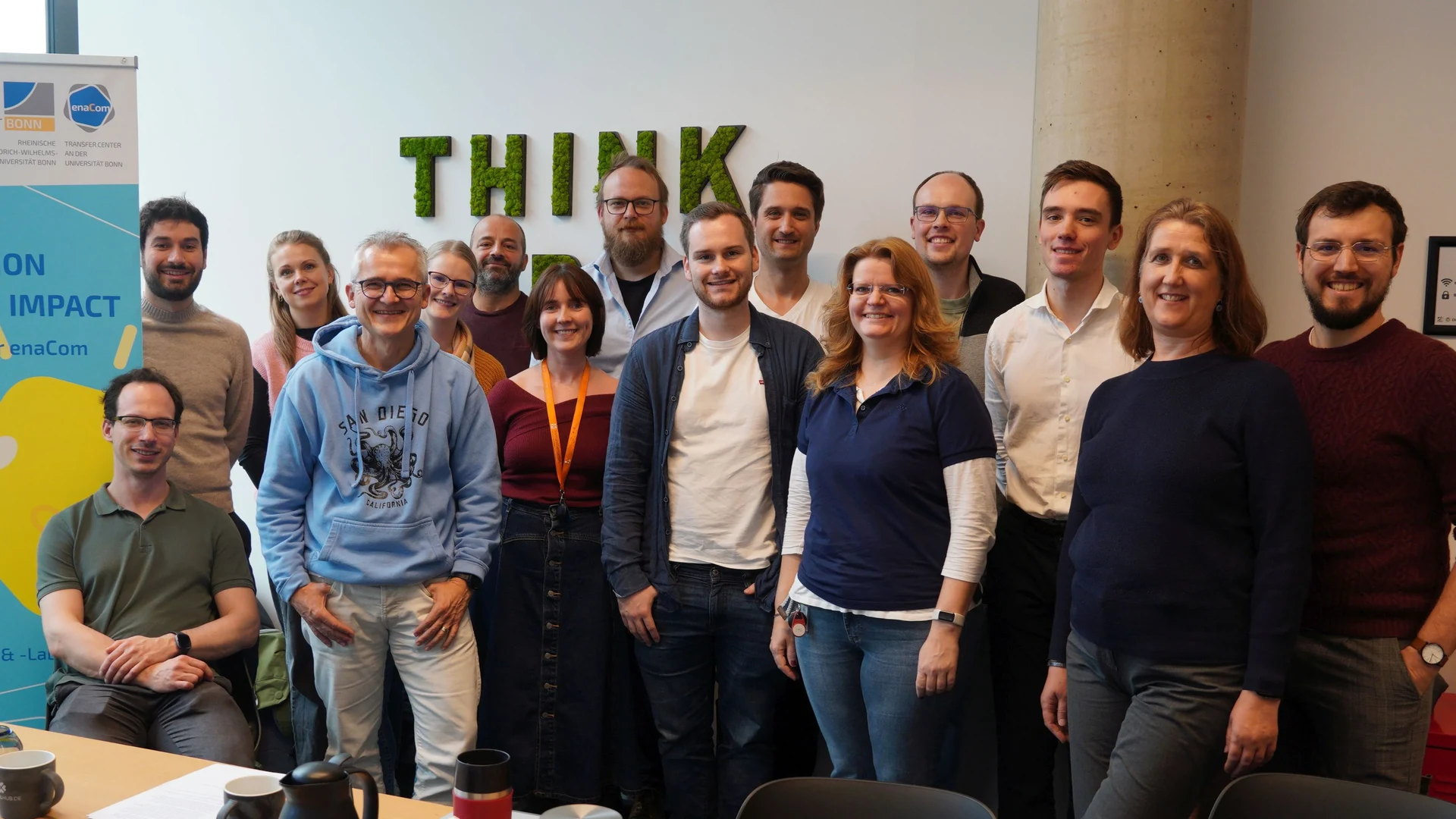 Six projects at the University of Bonn receive GoBio initial funding - Dr. Stefan Fasbender (Faculty of Medicine, Technology Transfer team), Johannes Striebel (ReRetina), Dr. Julia Pawlick (Faculty of Medicine, Technology Transfer team), Professor Oliver Gruß (Nuclitaxel), Carolyn Krause (SIRS Chip), Privatdozent Abdullah Alajati (CDCP1), Dr. Alice Trenerry (NanoLazarus), Dr. Maximilian Schilling (Nuclitaxel), Hendrik Sinz (Nuclitaxel), Dr. Moritz Nöthel (ALLSTARS), Dr. Susanne V. Schmidt (SIRS Chip), Dr. Florentin J. Schmidt (Transfer Center enaCom), Yaroslav Zaplatnikov (CytoSpereX), Ulrike Strube (SIRS Chip), Jasper Spitzer (SIRS Chip).