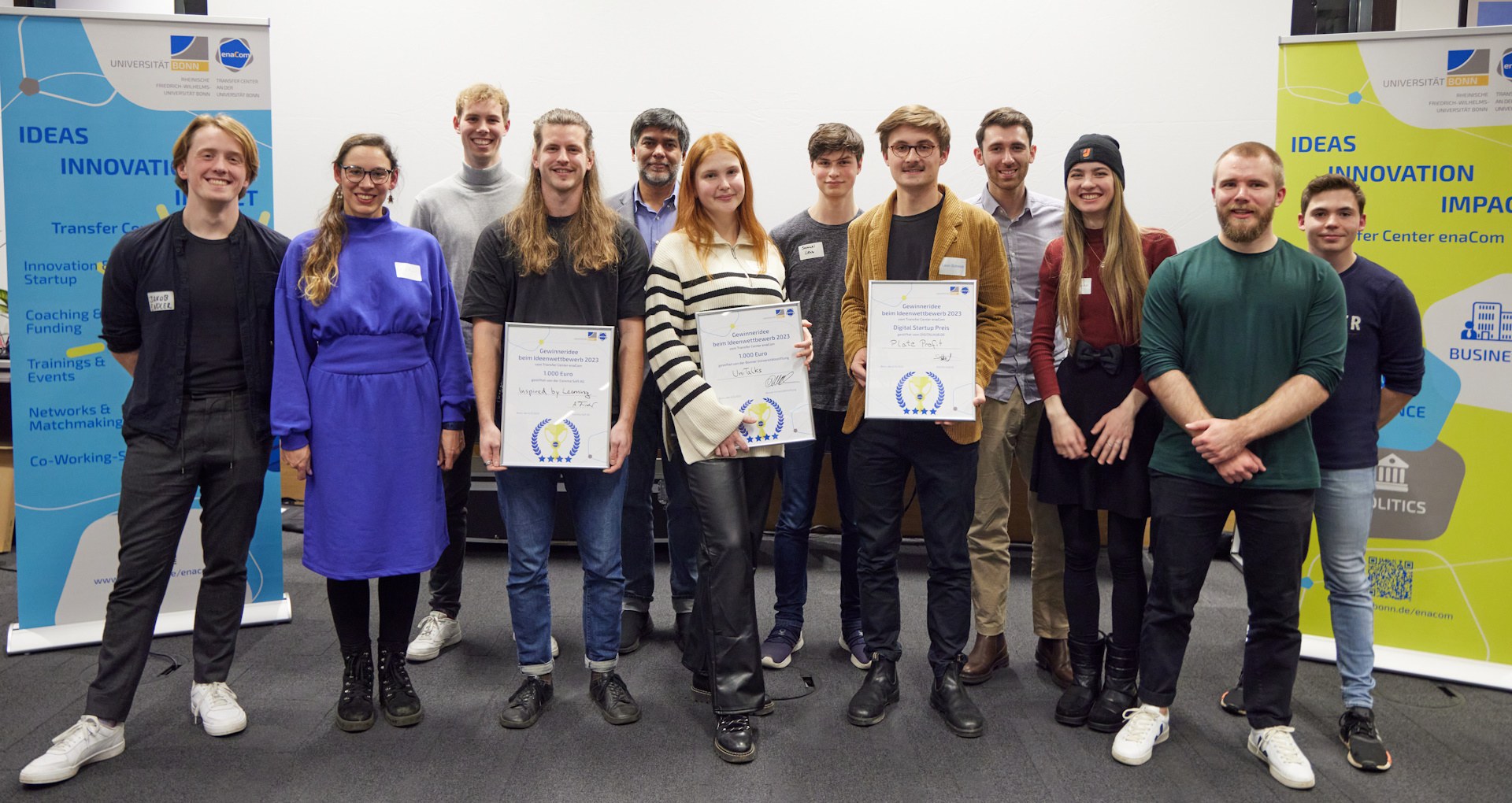 All finalists of the 2023 idea competition