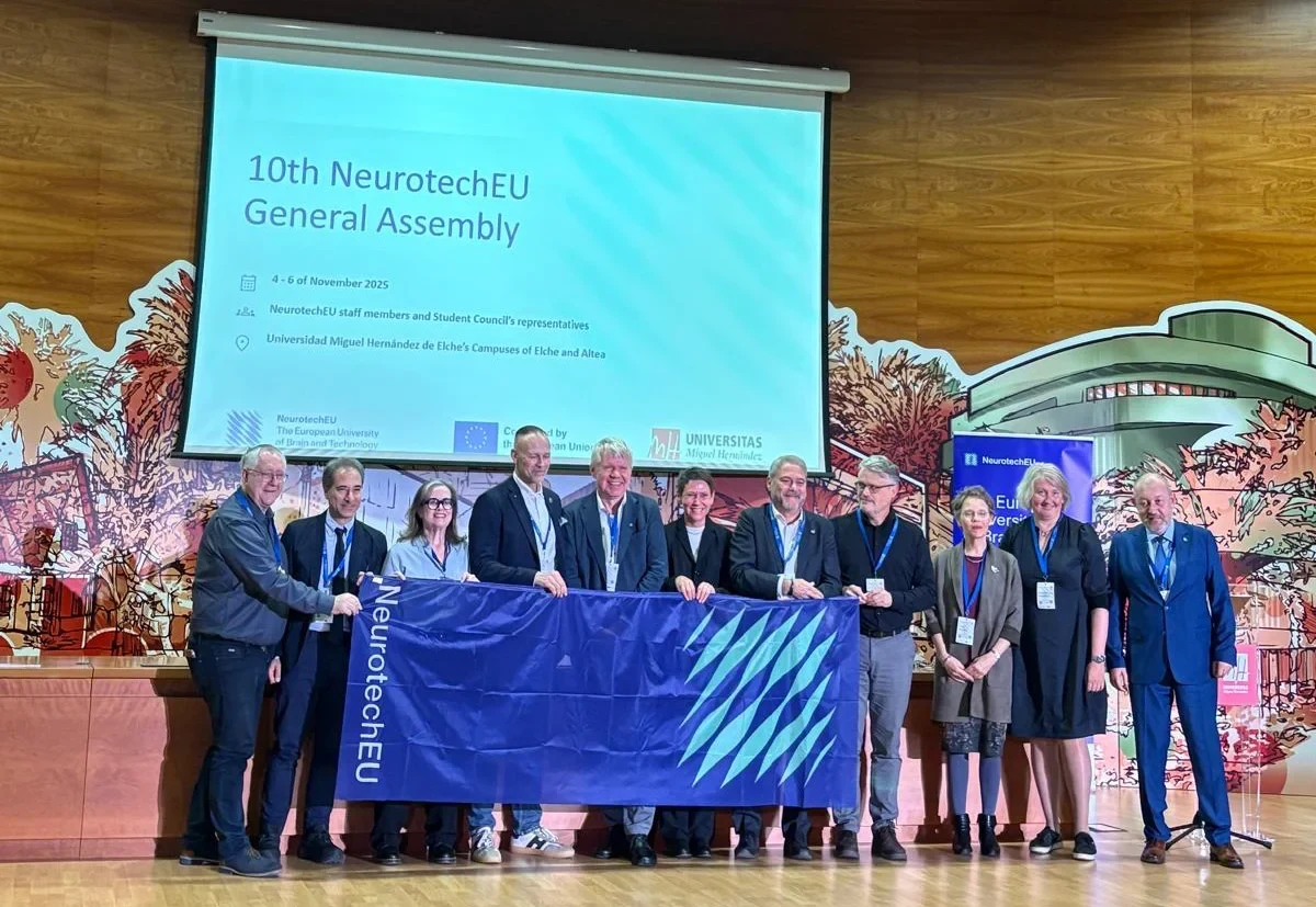 The tenth General Assembly - of NeurotechEU took place in Spain. One of the highlights was the ceremonial acceptance of the Medical University of Innsbruck as a new member of the alliance.