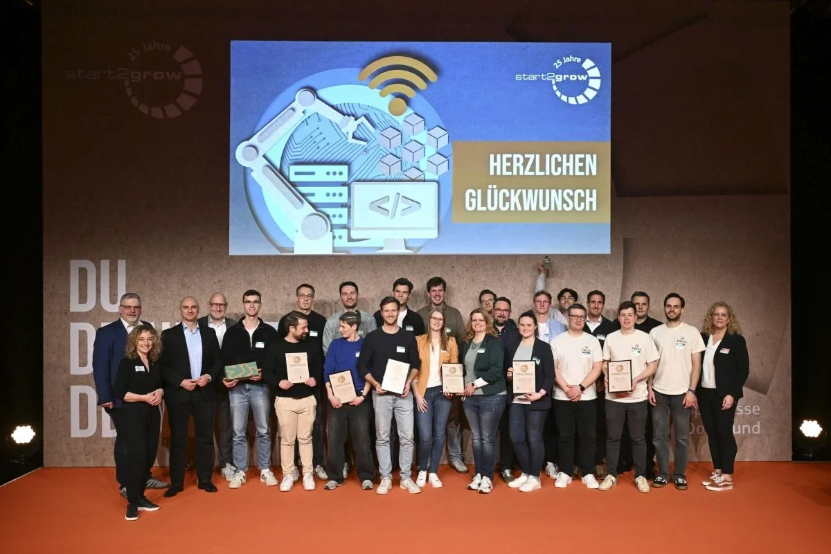 The start2grow finalists at the finals in March 2026