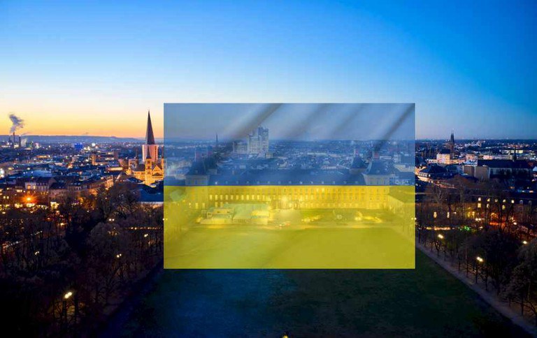 The University of Bonn shows solidarity with the people in Ukraine