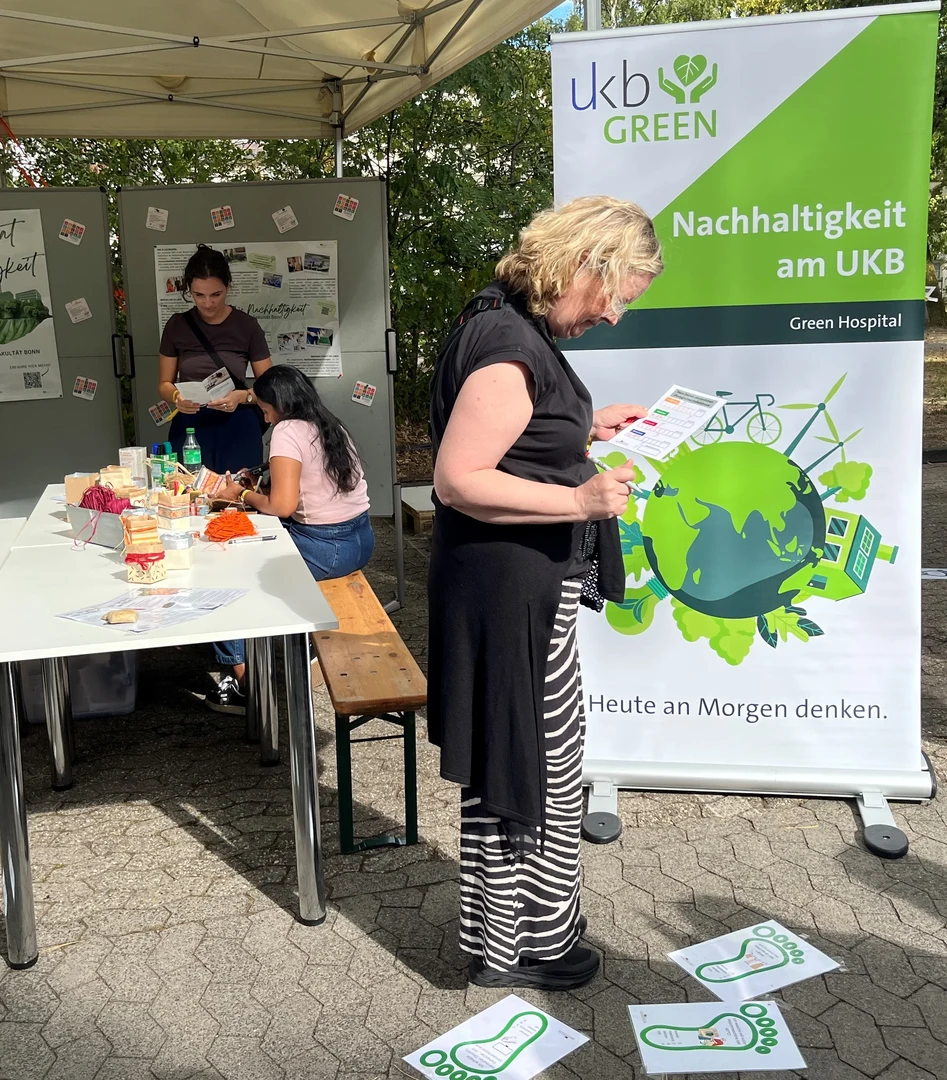 A quiz allowed participants to test their own ecological footprint.